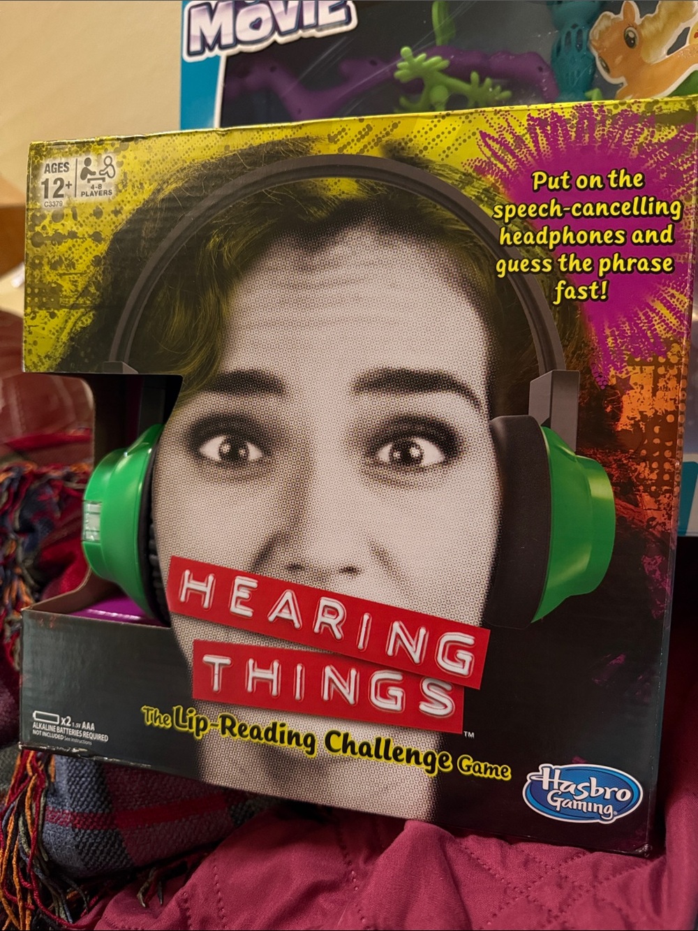 NIB Hasbro Hearing Things Lip Reading Challenge Game | Family Party Game